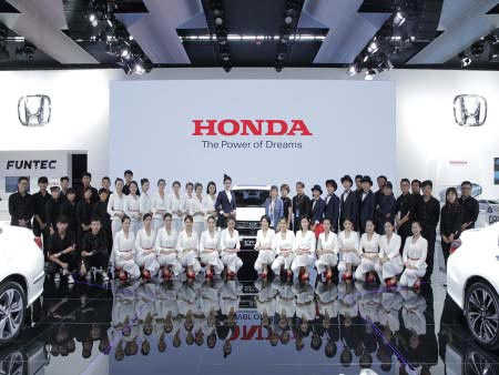 Honda（本田）中國(guó)亮相青島國(guó)際汽車嘉年華車展活動(dòng)